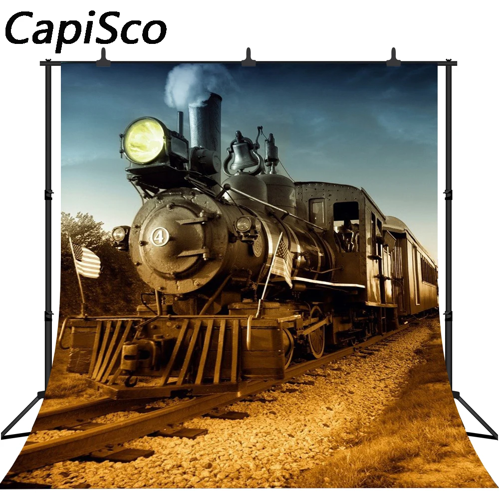 Buy Capisco Smoking Steam Train Railway
