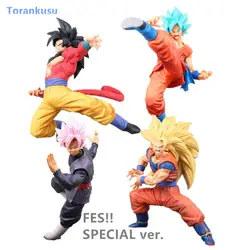 BANPRESTO оригинальный Dragon Ball Z DBZ fe борьба SSJ4 SSJ3 Роза Гоку специальные SP фигурку Супер Саян рис Brinquedos