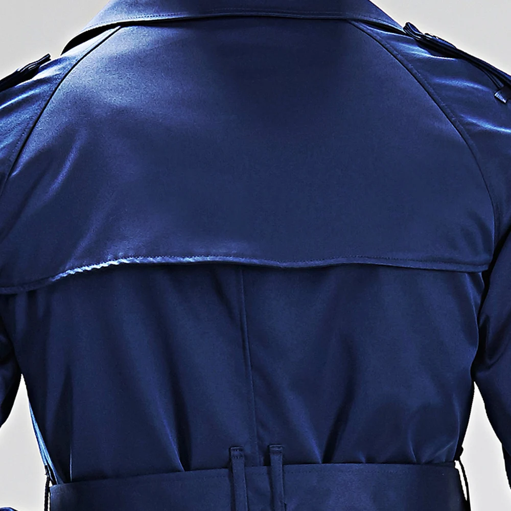 Ursmart brown Double À Coupe D'hiver ivory Long Boutonnage vent Sa Nouveau Black Yellow Blue White De honey Moralité Super navy Taille Cultiver Hommes fyYIbv67g