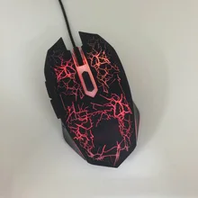 2400 dpi оптическая Регулируемая 6 кнопок Проводная игровая игра, мыши, мышь для портативных ПК LSMK99