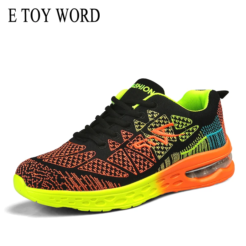 

E TOY WORD Women Shoes 2019 Autumn Trend Ladies Sneakers Walking Breathable Mesh Shoes Woman Air Cushion Shoes zapatillas mujer
