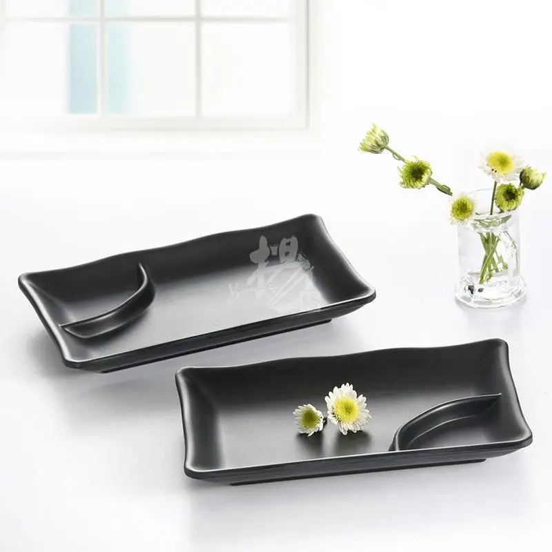 BUFFET fast food plastic melamine sushi chafing plate dinner dish set