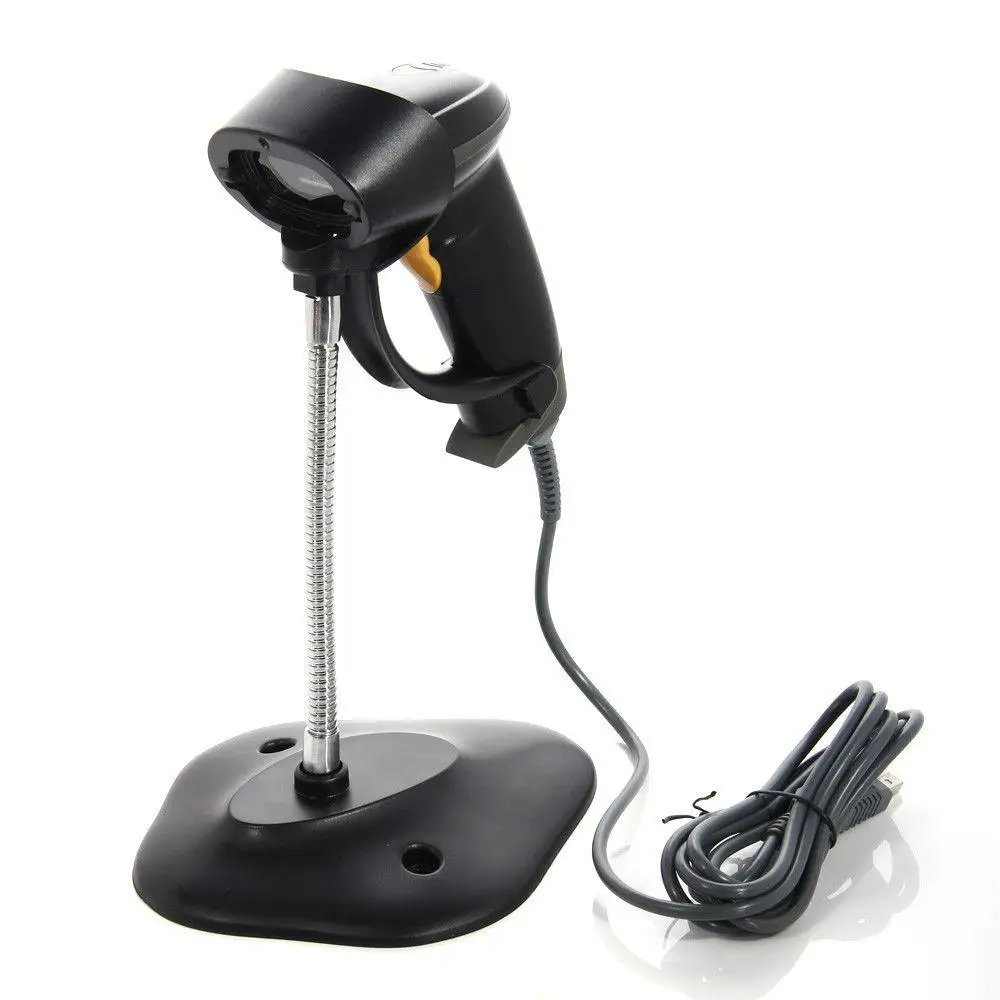 

Automatic Handheld USB Port Laser Barcode Bar Code Scanner Reader POS + Stand