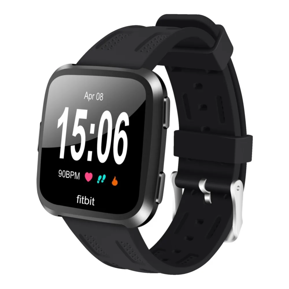 

Silicone Strap Bracelet For Fitbit Versa Sport Breathable Watch Band Accessory Fitness Wristband For Fitbit Versa