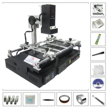 LY IR8500 инфракрасного BGA паяльная станция с BGA реболлинг набор 184 шт. 80 мм/90 мм трафарет приспособлений держатель