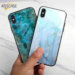 KISSCASE Мрамор Стекло чехол для телефона для Xiao mi Pocophone F1 Винтаж Радужный градиентный чехол для Xiaomi mi 8 Se 8 Pro 8 5S mi A1 Capinhas сумка