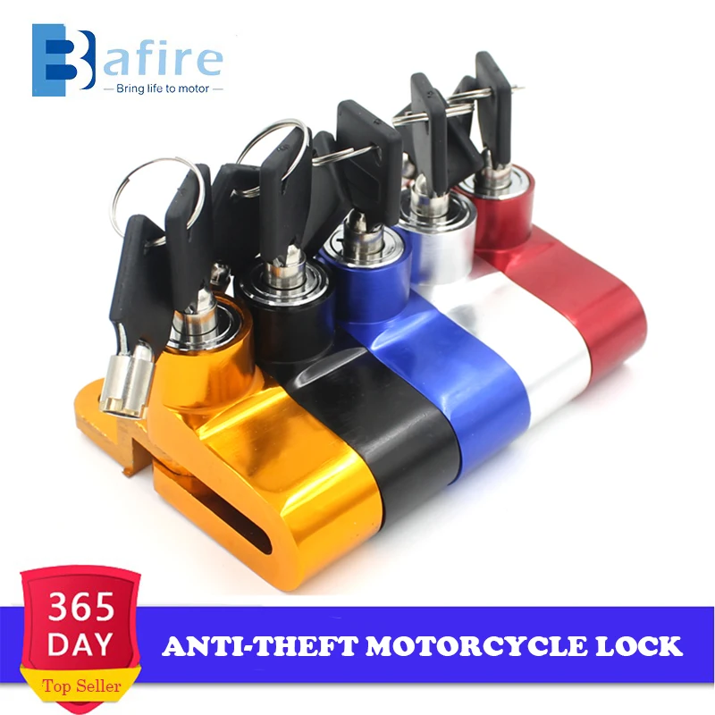 

Motorcycle Lock Security Anti-theft Bike Bicycle Motorbike Motorcycle Disc Brake Lock Theft Protection For Scooter Motorbike