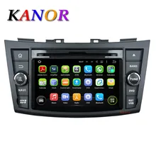 For Suzuki Swift 2011 2012 Android 5.1.1 Quad-core Autoradio GPS Navigator 1024*600 Car Radio with DVD Cassette Player