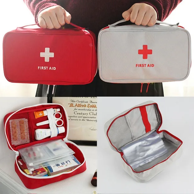 Portable Camping First Aid Kit Emergency Medical Bag Waterproof Car Portable Camping First Aid Kit Emergency Medical Bag Waterproof Car Kits Outdoor Travel Survival