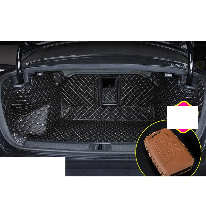 Lsrtw2017 Роскошный Кожаный Автомобильный багажник коврик защитный коврик для Volkswagen Passat B8 вариант