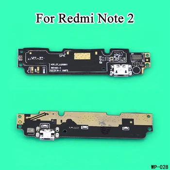 cltgxdd Microphone Module+USB Charging Port Board Flex Cable Connector For Xiaomi Redmi Note 3G 1 2 3 4X 5A Note 4G Replacement - Цвет: Redmi Note 2