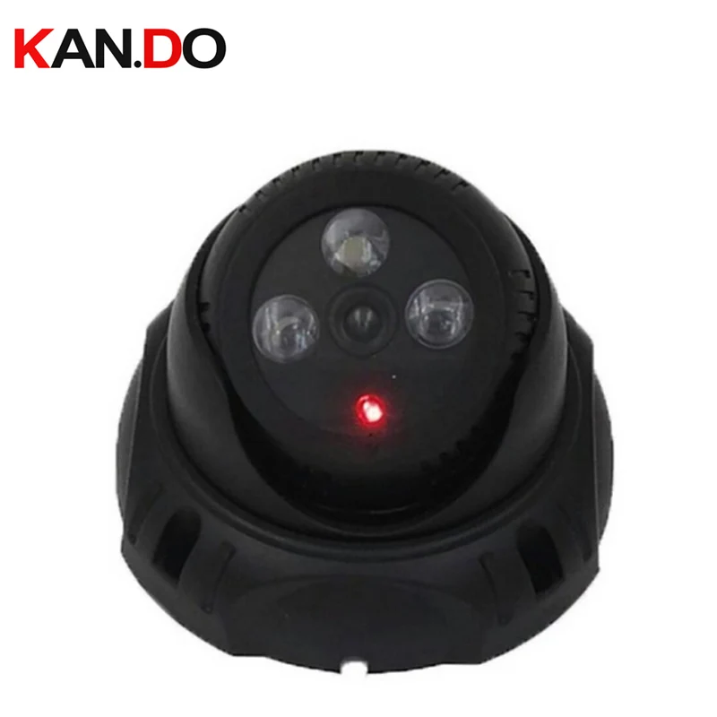 

Mr2502 LED flashing fake dome CAM dome dummy camera imitation CCTV Camera,scaring camera w/ IR LED dummy camera w/ packing