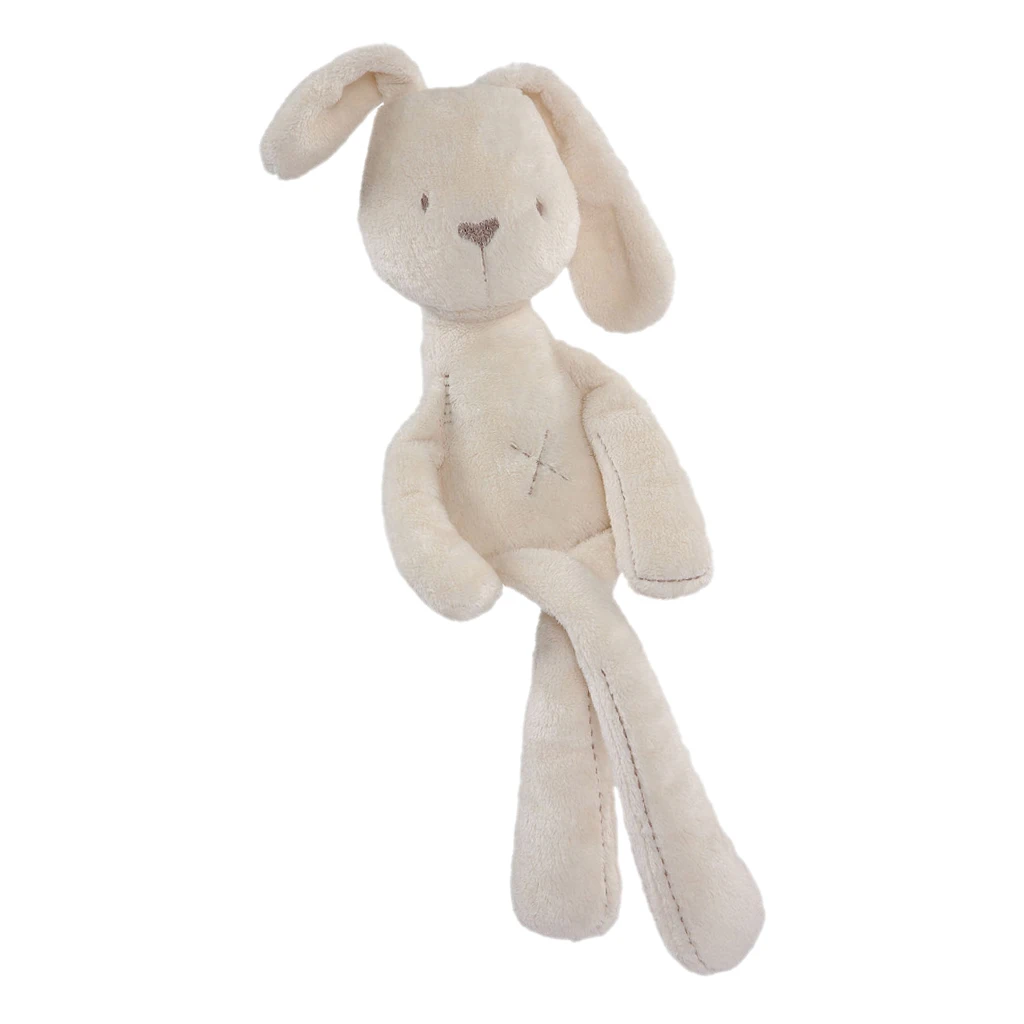 MagiDeal Perfect Kids Baby Girls Bed Bedtime Plush Toys Bunny Rabbit Doll Soft Cute Birthday Christmas Gifts Beige 55cm