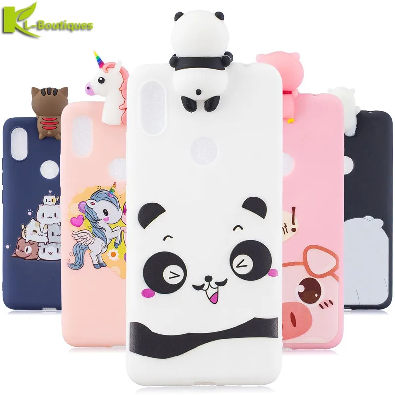 

Xiaomi Redmi Note 6 Pro Phone Case on for Fundas Xiaomi Redmi Note6 Pro Cases 3D Doll Cartoon Soft TPU Silicone Back Cover Coque