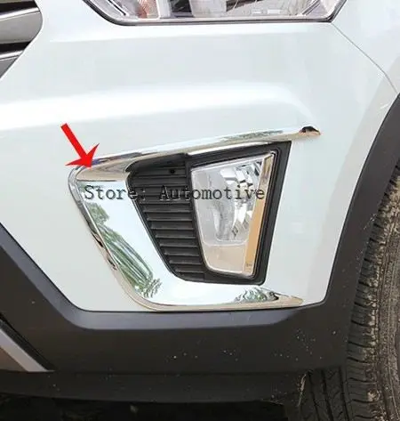 

ABS Chrome Front Fog light Lamp Cover Trim For 2015 Hyundai ix25
