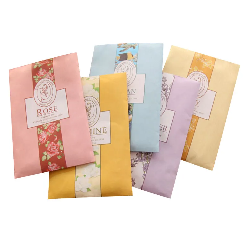 Home Fragrance Sachets ore Wardrobe Aromatherapy Sachets Wardrobe Sack Mould & Pest Control Car Odorless Sachet