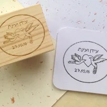 1 шт. любой размер по индивидуальному заказу 9 образцов свадьба на заказ резиновый деревянный штамп день рождения имя слова Скрапбукинг/карты/Свадебные украшения