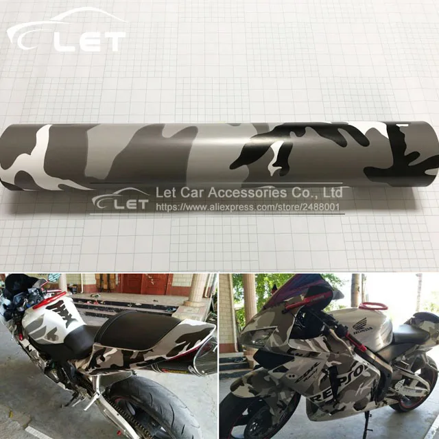 

Car styling Black and white Camo Vinyl Wrap Car Motorcycle Decal Mirror Phone Laptop DIY Styling Camouflage Sticker Film Sheet