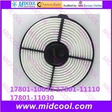 Высокое качество воздушный фильтр для салона фильтр 17801-10030 17801-11110 17801-11030