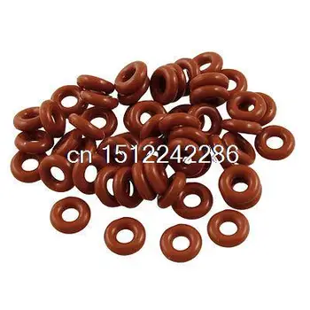 

50 Pcs Silicone O Ring Seal Sealing Washer 3mm x 8mm x 2.5mm