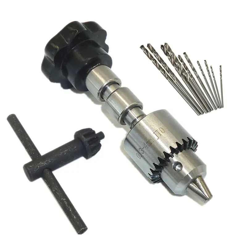 Swivel Head Manual Hand Drill Jewelry Craft Jewelers Drilling Holes