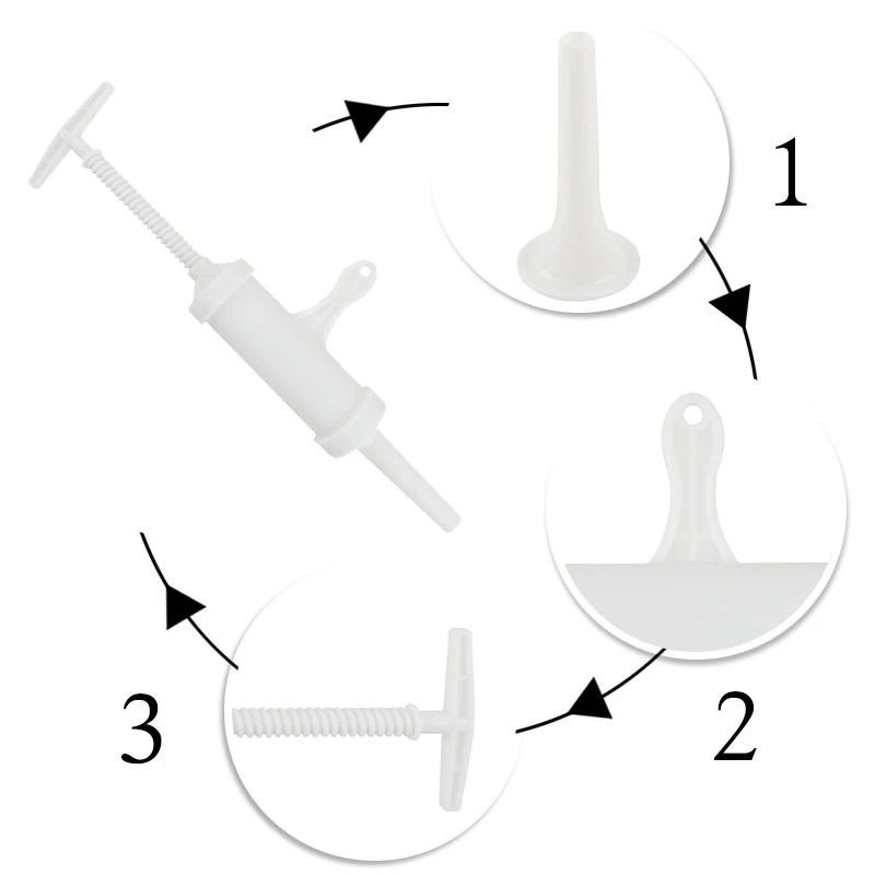 1 шт., ручные инструменты для набивки колбасы, пищевая пластиковая колбаса, желудка, рыба, кишки, высокая емкость, кухонные инструменты для приготовления мяса