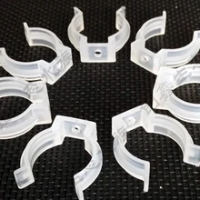 Белые пластиковые T8 светодиодные зажимы для труб