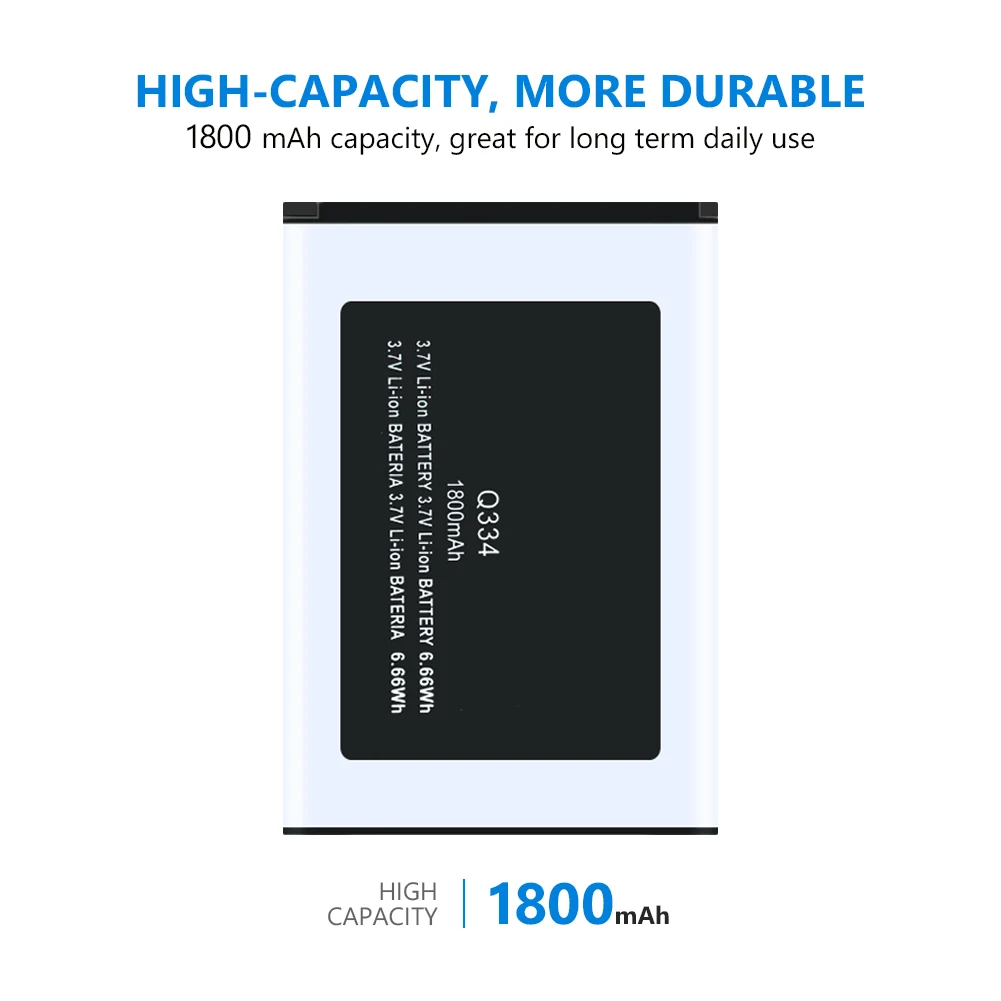 Высокое качество Micromax Q334 смартфон, на замену 1800 мА/ч, литий-ионный аккумулятор Батарея для литий-полимерные батареи для мобильных телефонов