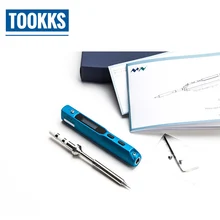 Мини TS100 умный программируемый паяльник с BC2 наконечник Электрический паяльник для подключения к 12 V-24 V 17 W-65 W