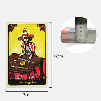 

Full English Delos Tarot New cards Factory Made High Quality Tarot Deck Board Game Cards