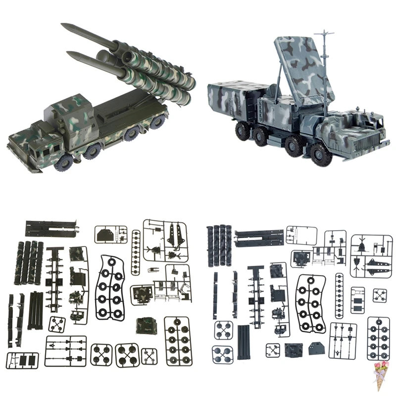 TOYZHIJIA 1:72 s 300 система радаров собранная в автомобиль военная модель автомобиля