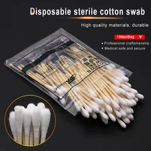 Pure natural medical family using cotton swabs beauty whole makeup remover surgery surgery hemostasis baby care digging ears