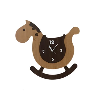 

Creative Swing Wall Clock Cartoon Cute Children Bedroom Mute Clocks Wall Watches Guess Women Home Decor Mechanism Silent 50Q287