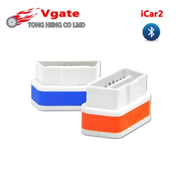 

DHL Free Vgate iCar2 icar 2 Bluetooth ELM327 OBD2 Scanner For Android Code Reader Diagnostic Tool Icar OBD Scanner