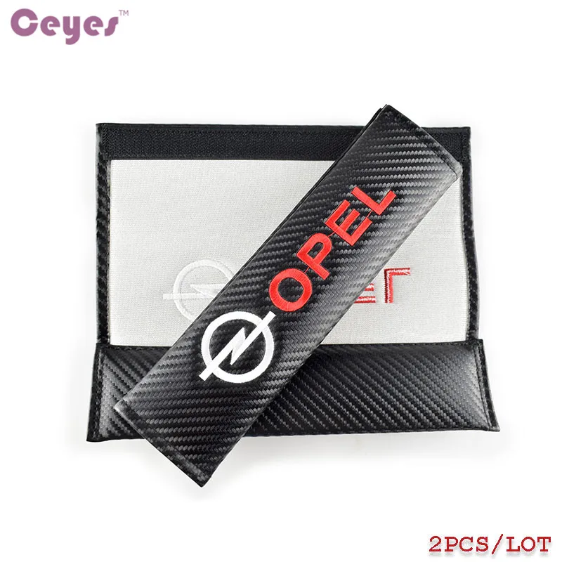Ceyes автомобильные эмблемы подходят для Opel Astra H G Corsa Insignia Astra Antara Meriva Zafira чехол на автомобильный ремень безопасности автомобиля Стайлинг