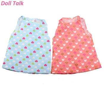 

Doll Talk High Quality Fashion Doll Clothes Party Dress For 18 Inch American Liccs BJD Doll Girl Gift Heart Clothes Accessories