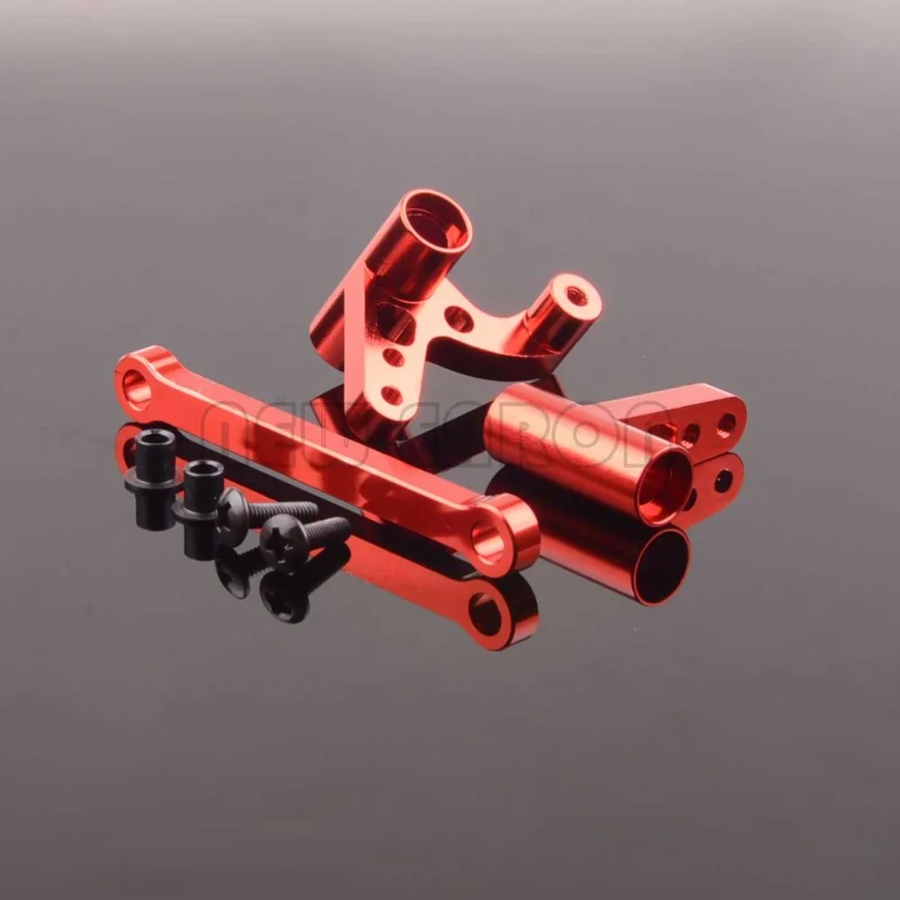 

Steering Servo Saver Complete Aluminum For HSP 1/10 HPI 1:10 RC Car
