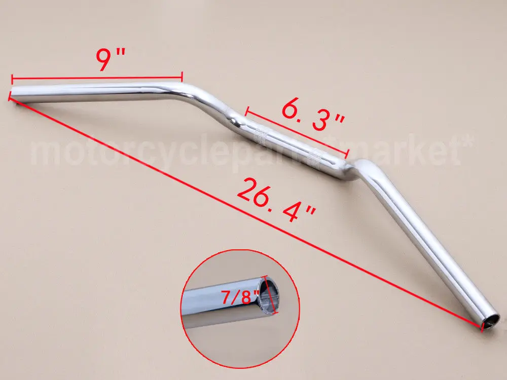 Универсальный 22 мм Двигатель цикл Ручка для Yamaha Suzuki Kawasaki Honda велосипед Алюминиевые рукояти рукоятка для скутера баров