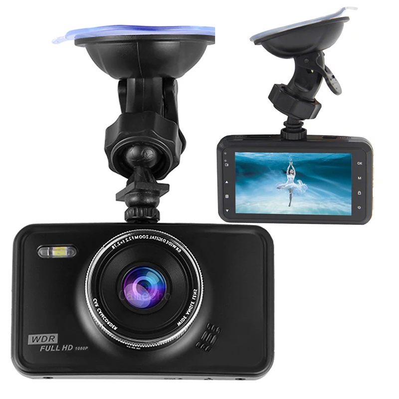 Автомобильный видеорегистратор 3 0 Full HD 1080P DashCam Регистратор парковочный монитор