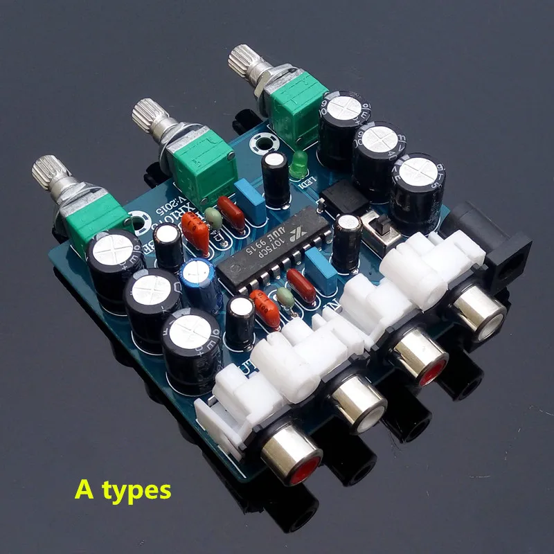XR1075 TDA7850 предусилитель аудио тон доска BBE предусилитель для автомобиля тон доска AC6V~ 12 В, DC9V~ 18 В G3-006