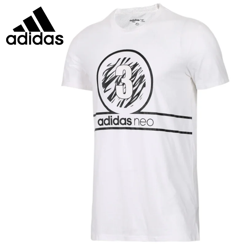 Мужская футболка с коротким рукавом Adidas NEO Label M ANML оригинальная спортивная одежда