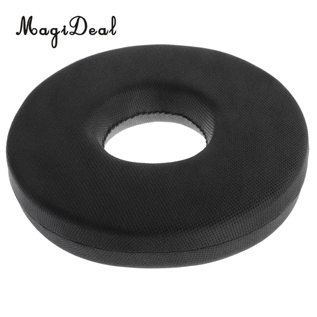MagiDeal Foam Cushion Wheelchair Seat Bedsore Hemorrhoids Pillow Round 30x11cm Gray