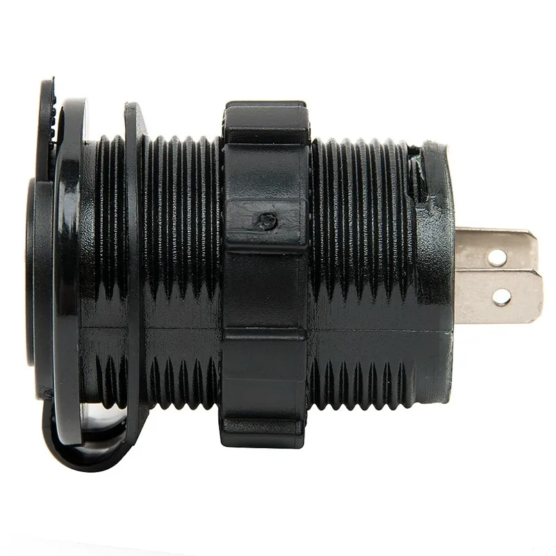 Двойной USB автомобильный электронный адаптер для автомобильного зарядного устройства прикуривателя+ светодиодный цифровой вольтметр