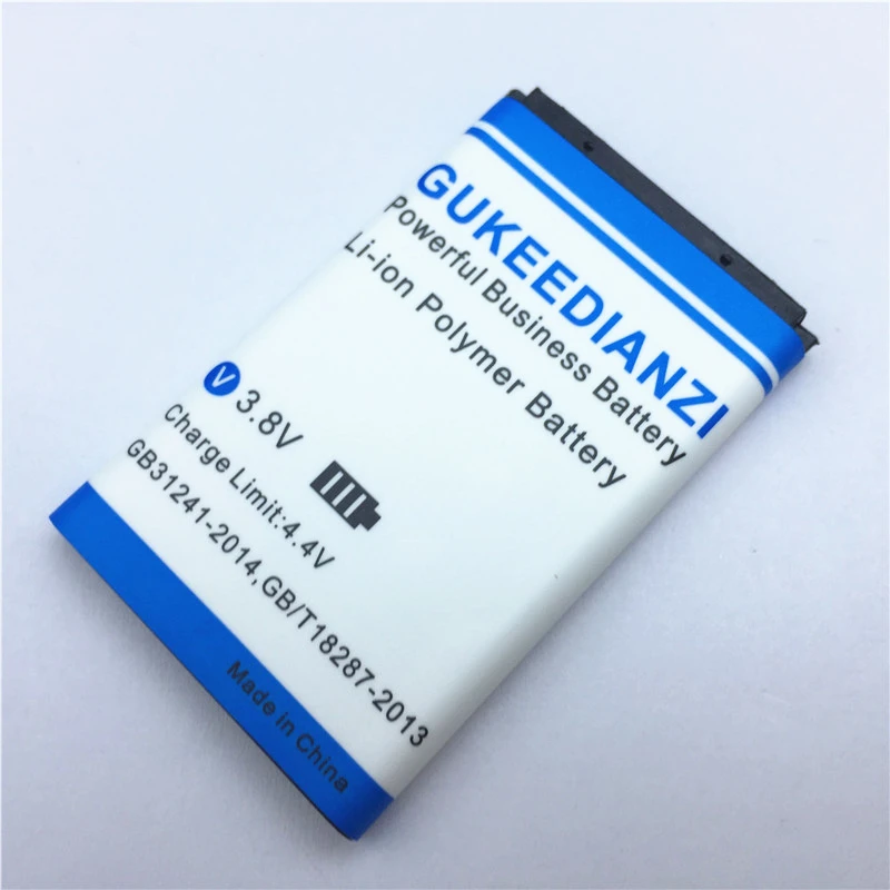 

GUKEEDIANZI bl5c BL-5C 1020mAh Rechargeable Mobile Battery For Nokia 1112 1208 1600 1100 1101 n70 n71 n72 n91 e60