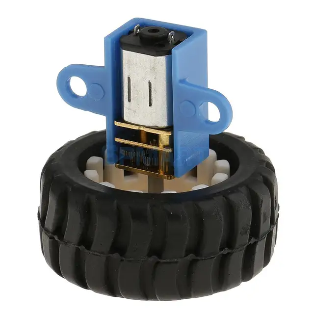 Best Offers Car Parts Accessories No20 Reducer Motor Wheel Set For RC Car DIY Toy Robot