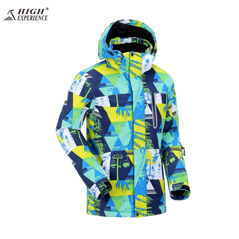 High Experience Ski Jacket Men Brand 