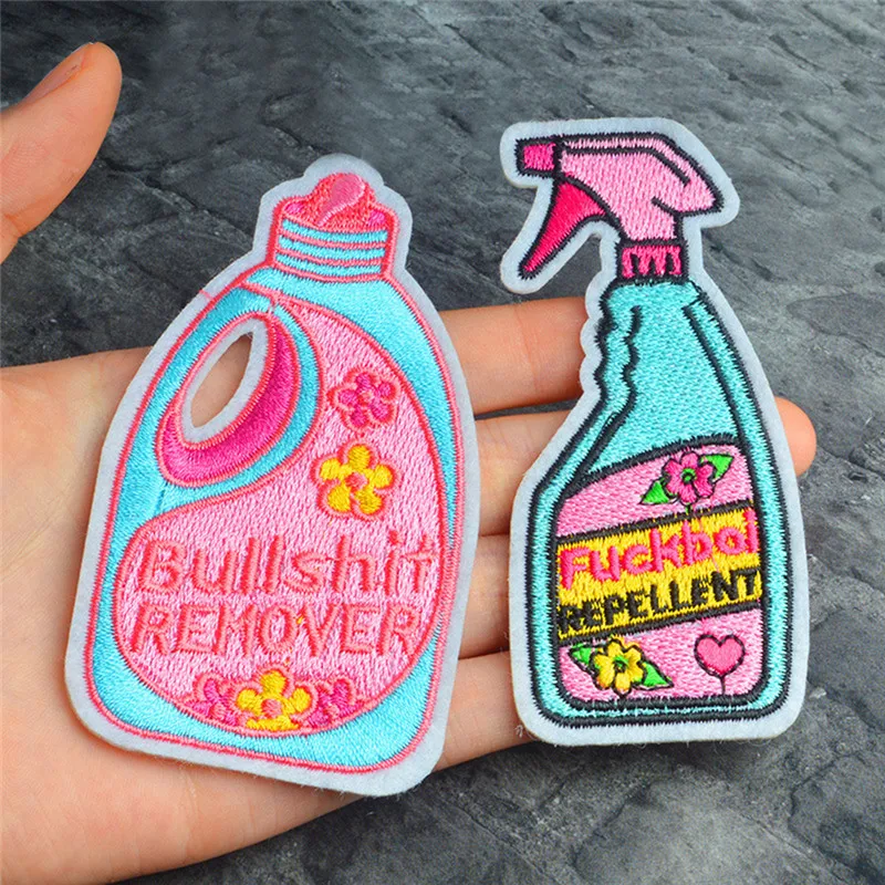

1Pcs Bullshit Remover/Xx Repellent Pins And Brooches creative Cleaning Pin Badge Enamel Pins Brooch Lapel Pin