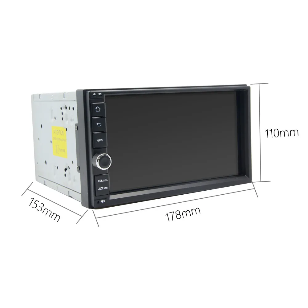 Sale Android 9.1 Double 2 Din Car Stereo Audio Quad Core 7Inch Universal Car Multimedia MP5 Player GPS Navigation Auto Radio 5