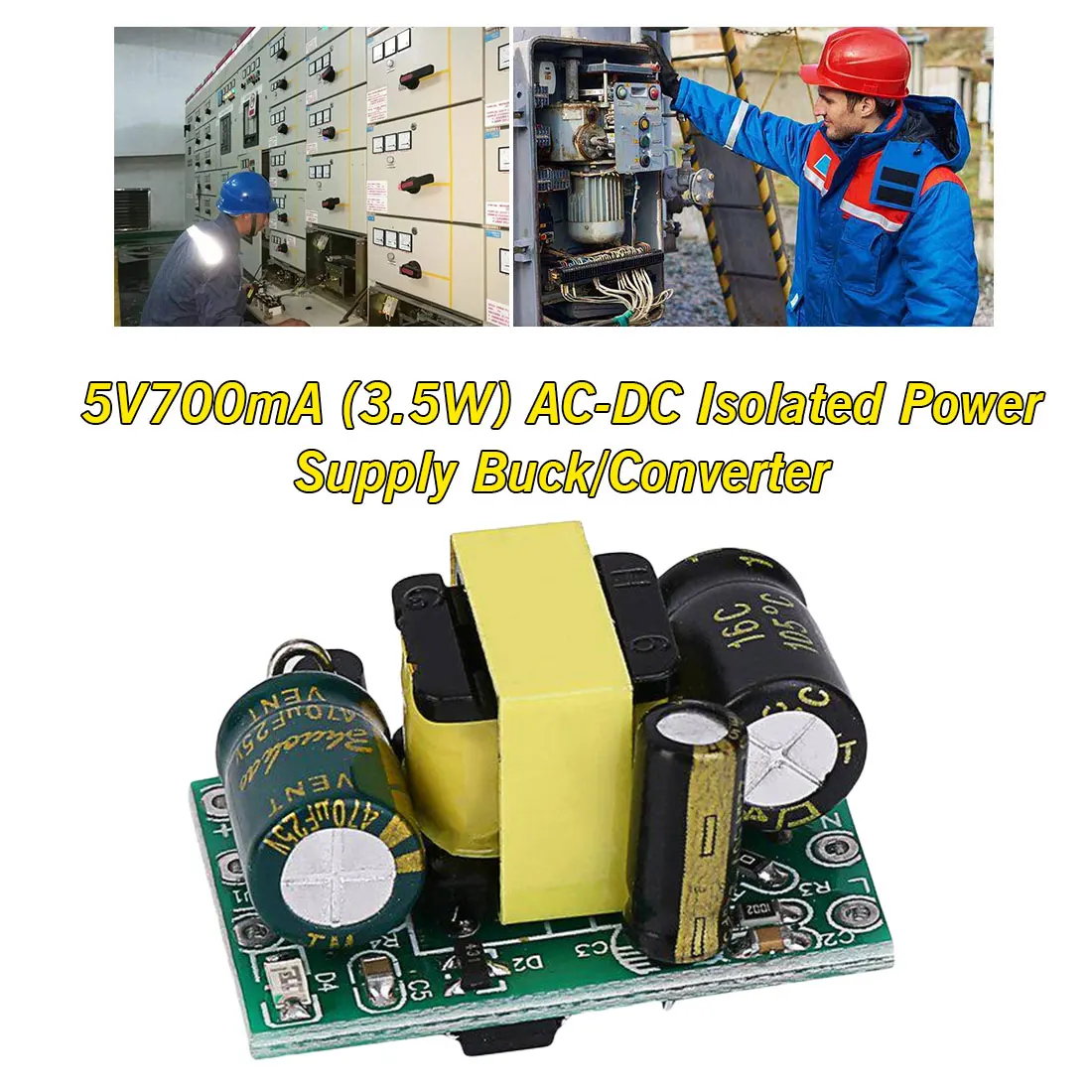 

12V 400mA AC-DC Isolated Power Buck Converter 220V to 12V Step Down Module 12V 400mA AC-DC Isolated Power Buck Converter
