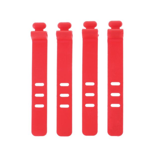 Silicone Data Wire Cable Organizer Tie Phones Cable Winder Finishing Buckle